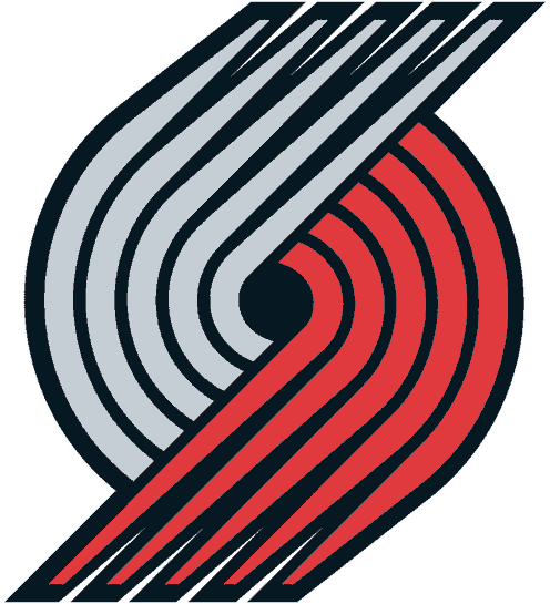 Portland Trail Blazers 2002-2017 Alternate Logo iron on heat transfer